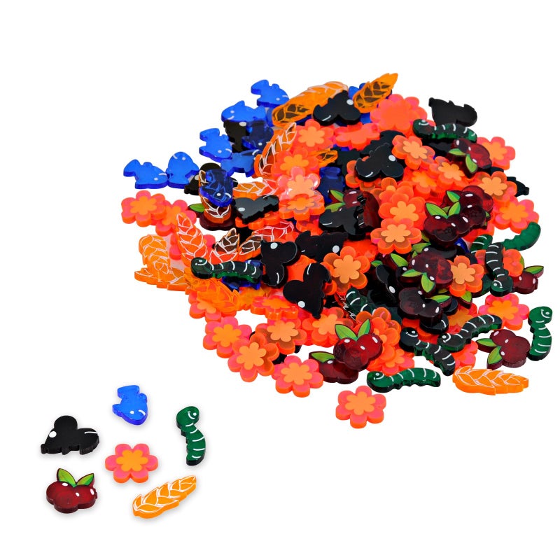 CZYY Wingspan Food Resource Tokens Included Nectar Set of 174 Acrylic Laser Cut Upgraded for Wingspan Board Game - Image 2